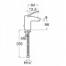 Roca Moai Bidet-Armatur ohne Ablauf, A5A6146C00