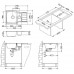 ALVEUS LINE 70 Maxim Edelstahlspüle, 795 x 505 mm, F/S 1085960
