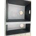 Franke Sirius SID 160/2, 560x440 mm, Küchenspüle, Tectonite schwarz 125.0363.804
