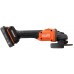 Black & Decker BCG6L8D2S-QW Akku bürstenloser Winkelschleifer (18V/2x2,0Ah), 3x Scheibe