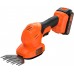 Black & Decker BCSS18D1-QW Akku-Gras- und Strauchschere (20cm/18V/1x2,0Ah)
