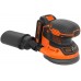 Black & Decker BDCROS18-QW Akku-Exzenterschleifer (125mm/18V/1x1,5Ah), Tasche