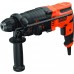 Black & Decker BEHS01K-QS Kombinierter Bohr- und Meißelhammer SDS-Plus (1,4J/650W), Koffer