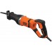 Black & Decker BES301-QS Elektro-Säbelsäge (750W) mit Asthalter und 2 Sägeblättern