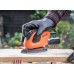 Black & Decker BEW230BC-QS Mouse Dreieckschleifer (55W) + 15 Zubehörteile und Tasche