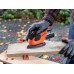 Black & Decker BEW230BC-QS Mouse Dreieckschleifer (55W) + 15 Zubehörteile und Tasche