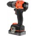 Black & Decker BLD683D2XK-QW Bürstenlose Schlagbohrmaschine (50Nm/18V/2x2,0Ah), Koffer