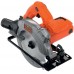 Black & Decker CS1250LKA-QS Handkreissäge (190mm/1250W), 2x Sägeblatt und Koffer