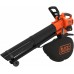 Black & Decker BCBLV3625L1-QW Akku Laubbläser/Staubsauger (36V/1x2,5Ah/45l)