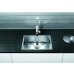 BLANCO Einbauspüle ZEROX 500-IF/N Edelstahl Steelart | InFino Ablauf | 521588