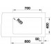 BLANCO Unterbaubecken ETAGON 700-U Silgranit InFino schwarz 525891