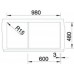 B-Ware!BLANCO Einbauspüle BLANCOMETRA 6 S Silgranit PuraDur schwarz 525926-ausgepackt!