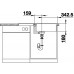 BLANCO Favum XL 6 S Granitspüle SILGRANIT®, reversible einbaubar 526082