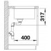 BLANCO Einbaubecken ETAGON 500-U Silgranit beton-style, InFino 526341
