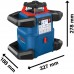 BOSCH GRL 600 CHV Rotationslaser + RB 60 + L-BOXX 374 + LR 60 0601061F01