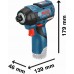 BOSCH GDR 12V-110 PROFESSIONAL Akku-Drehschlagschrauber, L-BOXX 06019E0003