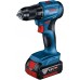 BOSCH GSR 185-LI PROFESSIONAL Akku-Bohrschrauber 2× 2 Ah, GAL 18V-20, Koffer 06019K3000