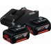 BOSCH GSR 18V-65 PROFESSIONAL Akku-Bohrschrauber, 19-teiliges Werkzeugset 0615A5007K