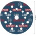 BOSCH EXPERT O780 Folienschleifscheibe, 125 mm, G240 2608902413