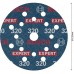BOSCH EXPERT O780 Folienschleifscheibe, 125 mm, G320 2608902414