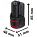 BOSCH GBA 12V 2.0Ah PROFESSIONAL Akkupack 1600Z0002X