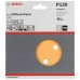 BOSCH Schleifblatt C470, 150 mm, 120, 5er-Pack 2608605089