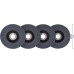 BOSCH X451 Fächerschleifscheiben Set, 125x22,23 mm, G40; 60; 80; 120, T29 2608626160