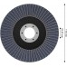 BOSCH X451 Fächerschleifscheibe, 115 × 22,23 mm, G60, T27, 15 ks 2608626172