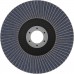 BOSCH X451 Fächerschleifscheibe, 125 × 22,23 mm, G40, T27, 15x 2608626179