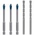 BOSCH EXPERT HEX-9 HardCeramic Bohrer Mixed Set, 6 mm, 5-tlg. 2608900596