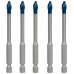 BOSCH EXPERT HEX-9 HardCeramic Dachziegel-Bohrer-Set, 6 mm, 5-tlg. 2608900599
