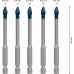 BOSCH EXPERT HEX-9 HardCeramic Dachziegel-Bohrer-Set, 6 mm, 5-tlg. 2608900599