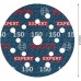 BOSCH EXPERT O780 Folienschleifscheibe, 125 mm, G150 2608902419