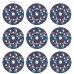 BOSCH EXPERT O780 Foil Schleiffolien-Set, 125 mm G80, G120 , G180, 9 ks 2608902407