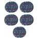 BOSCH EXPERT O780 Foil Schleiffolie Set, 150 mm,G60/G80/G120/G180/G240 2608902470