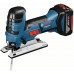 BOSCH GST 18 V-LI S Professional Akku-Stichsäge + 5-tlg. Stichsägeblatt-Set 06015A5106