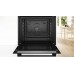 Bosch Serie 2 Einbau-Backofen 60 x 60 cm Schwarz HBA571BB4