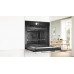 Bosch Serie 8 Einbau-Backofen mit Mikrowellenfunktion 60 x 60 cm Schwarz HMG778NB1