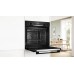 Bosch Serie 6 Einbau-Backofen mit Dampfunterstützung 60 x 60 cm Schwarz HRG578CB7