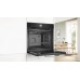 Bosch Serie 8 Einbau-Dampfbackofen 60 x 60 cm Schwarz HSG7361B1