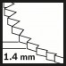 BIM Segmentsägeblatt ACZ 85 EB Wood & Metal 2608661636