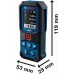 BOSCH GLM80-35C PROFESSIONAL Laser-Entfernungsmesser 0601075600