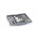 Bosch Serie 6 Teilintegrierter Geschirrspüler 60 cm Gebürsteter Stahl SMI6ECS10E