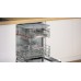 Bosch Serie 6 Teilintegrierter Geschirrspüler 60 cm Gebürsteter Stahl SMI6ECS10E