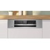 Bosch Serie 6 Teilintegrierter Geschirrspüler 45 cm Gebürsteter Stahl
