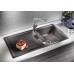 BLANCO LEXA 5 S SILGRANIT, Granitspüle perlgrau 520556