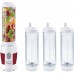 CONCEPT SM-3354 Smoothie Maker SHAKE AND GO Familypack 4 Flaschen, 500ml, 180W sm3354