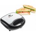 CONCEPT SV-3031 Sandwich-Toaster mit viereckigen Platten, Edelstahl, 700W sv3031