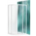 ROLTECHNIK Duschecke CR2/1000 silbern/transparent 332-100R55S-01-02