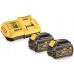 DeWALT DCK2055T2T-QW Kit 18V/54V (DCG414 + DCD996 + 2 x 6,0Ah + DCB118 + 2 x TSTAK II)